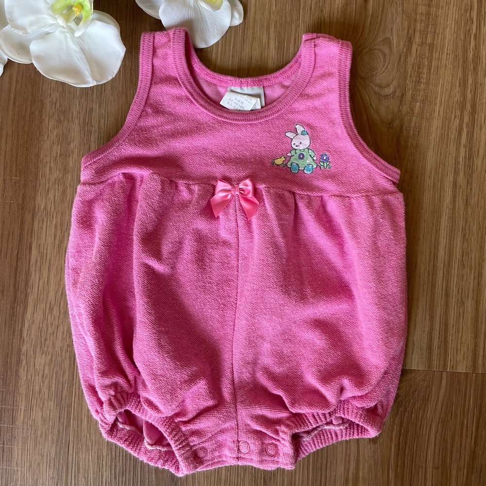 Vintage Carter’s bunny romper